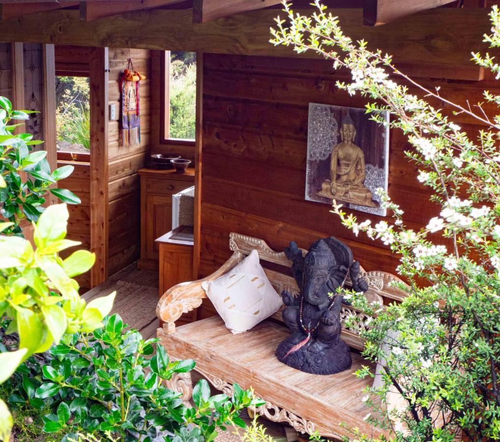 The Hermitage Solo Retreat Cabin Auckland Exteriör bild