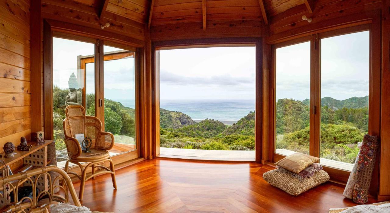 The Hermitage Solo Retreat Cabin Auckland Exteriör bild