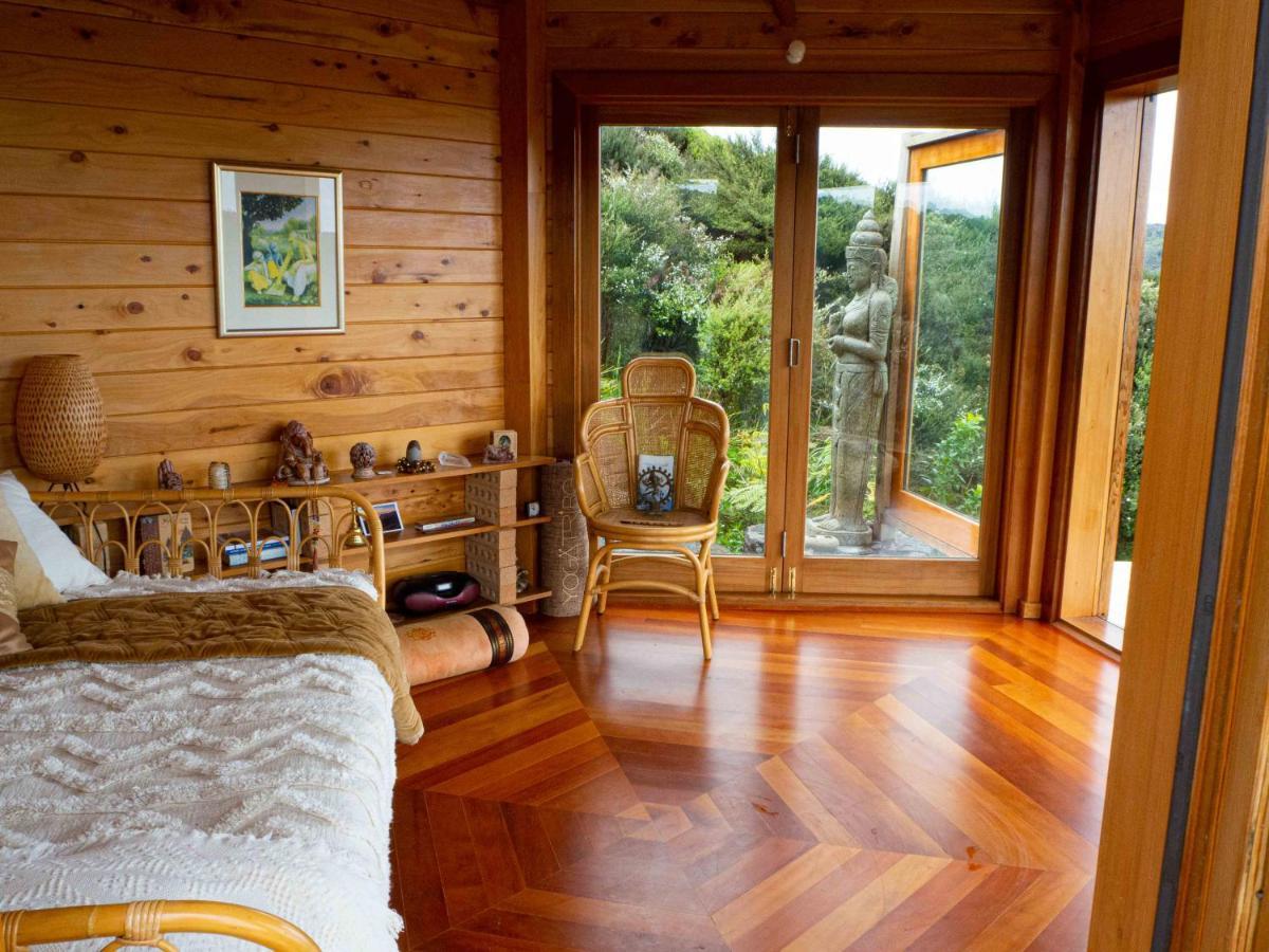 The Hermitage Solo Retreat Cabin Auckland Exteriör bild